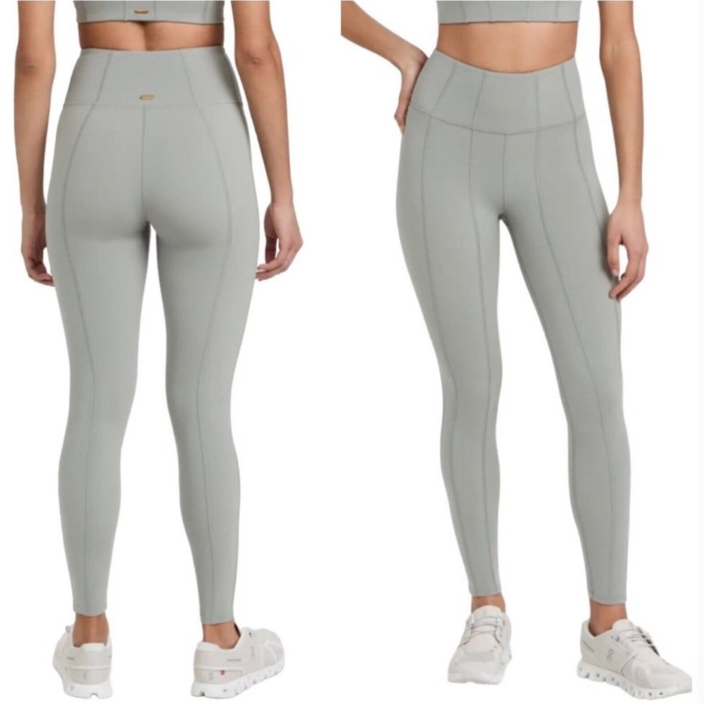 L*SPACE Active green High-Waist Leggings Yoga Running Workout XS